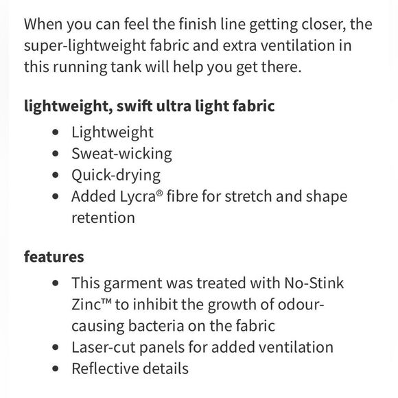 Lululemon Swift Ventilated Running Tank Top Scream Green Light - Picture 8 of 10